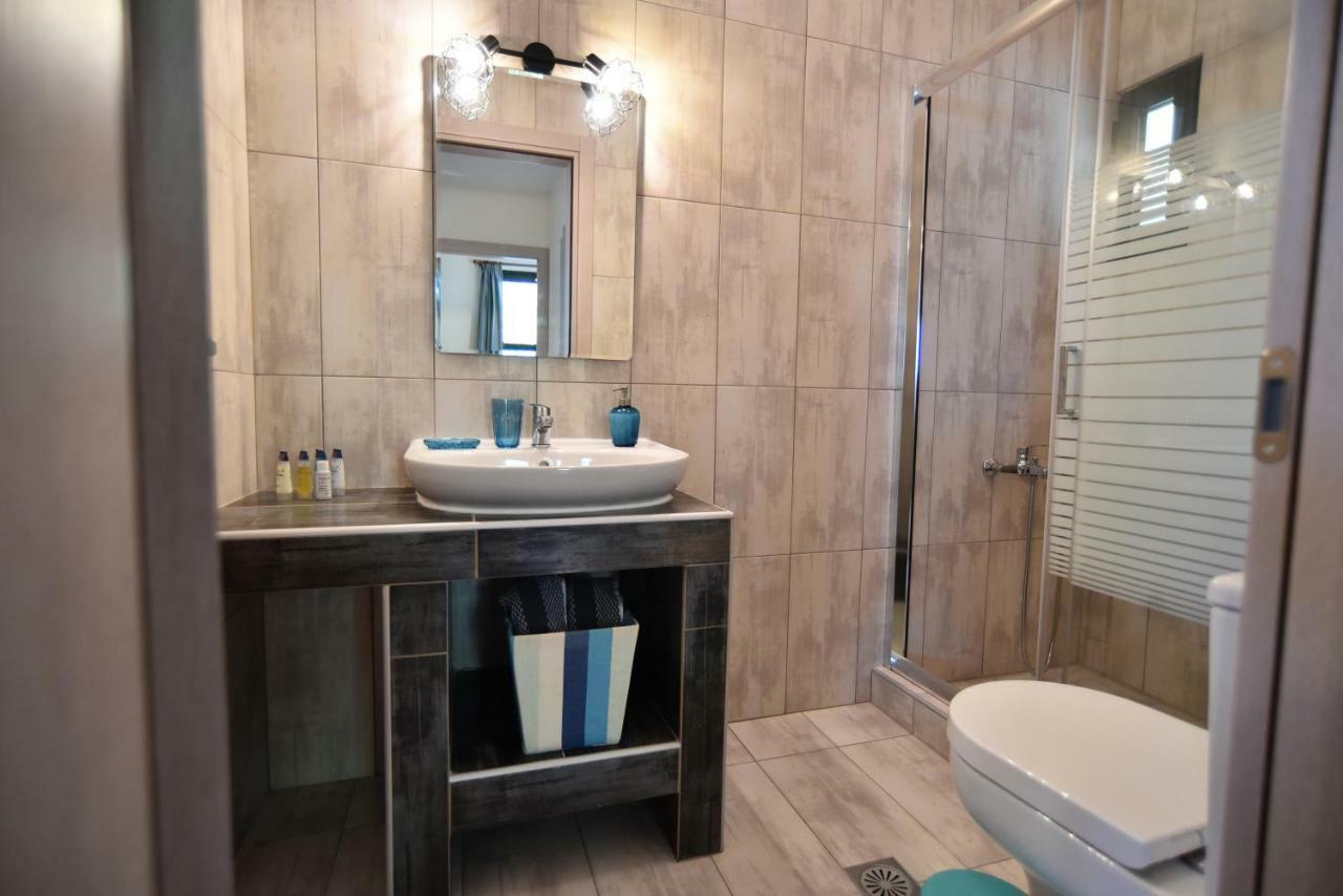 Searockhouse Villa Palaiontsiflikion Bagian luar foto