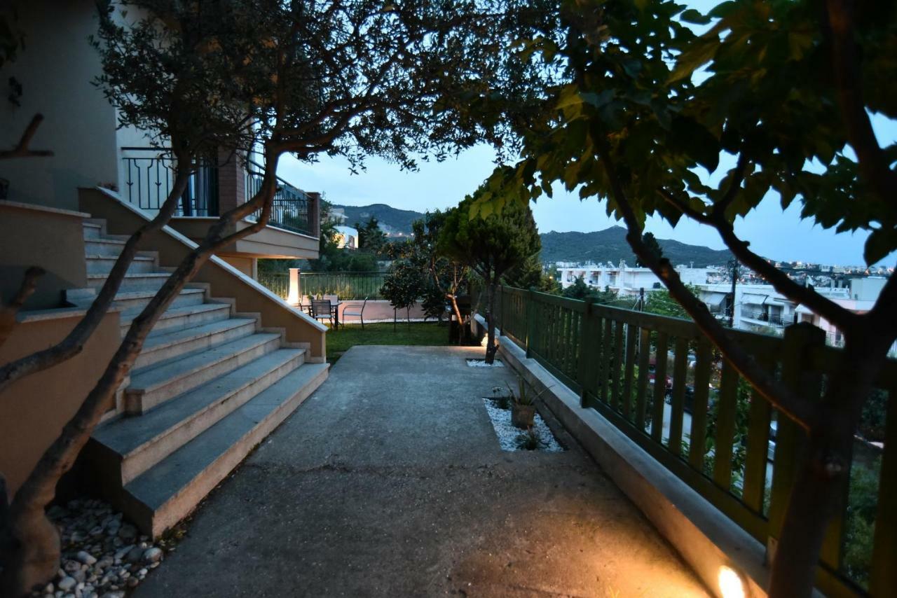 Searockhouse Villa Palaiontsiflikion Bagian luar foto