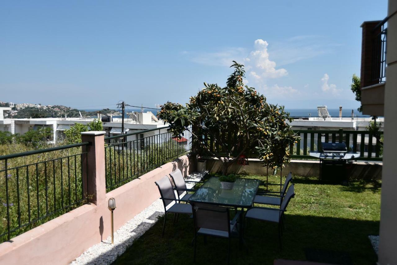 Searockhouse Villa Palaiontsiflikion Bagian luar foto