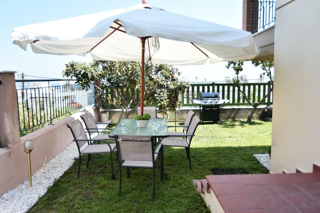 Searockhouse Villa Palaiontsiflikion Bagian luar foto